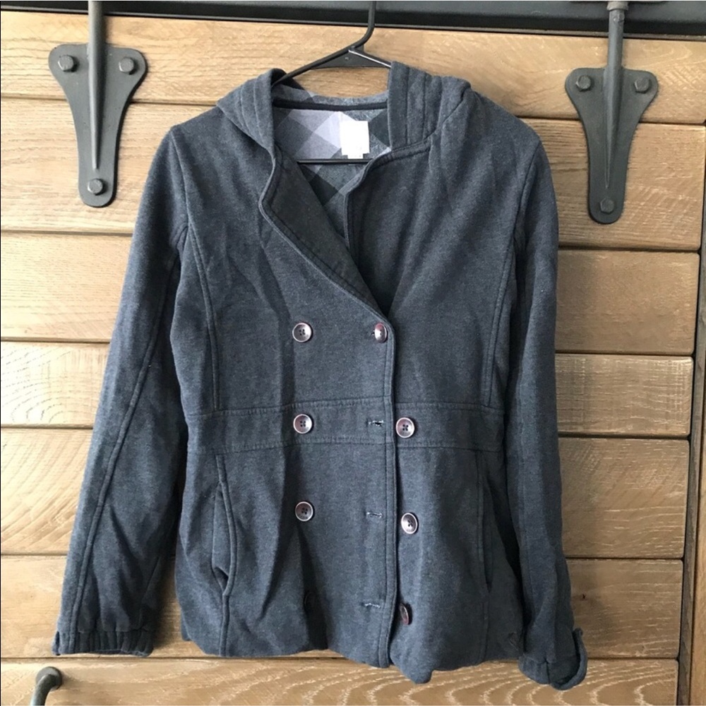 Roxy Hooded Pea Coat